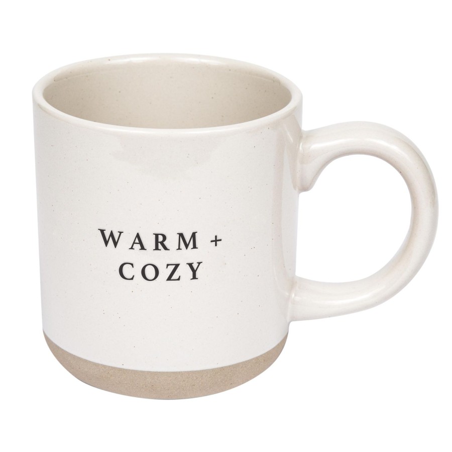 Haus & Kuche SWEET WATER DECOR | Warm Und Gemutlich, 14 Unzen. Kaffeetasse Aus Steingut