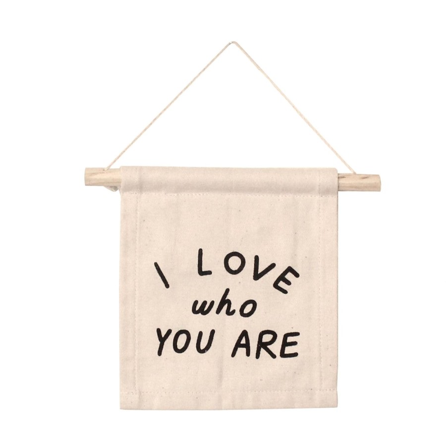 Haus & Kuche SWEET WATER DECOR | Hangeschild „I Love Who You Are".