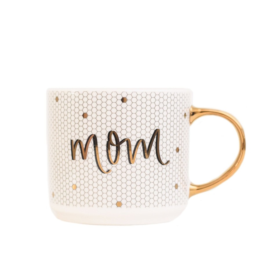 Haus & Kuche SWEET WATER DECOR | Mama 17Oz. Fliesen-Kaffeetasse