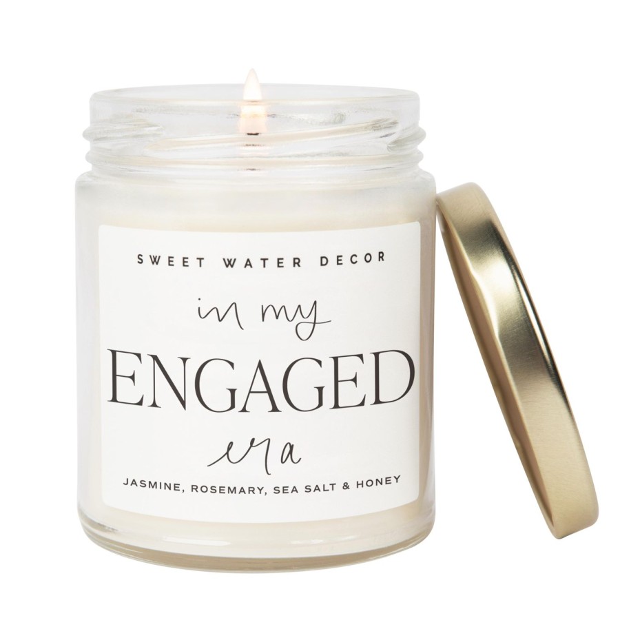 Kerzen Und Duftstabchen SWEET WATER DECOR | In My Engaged Era Sojakerze Klares Glas 9 Oz